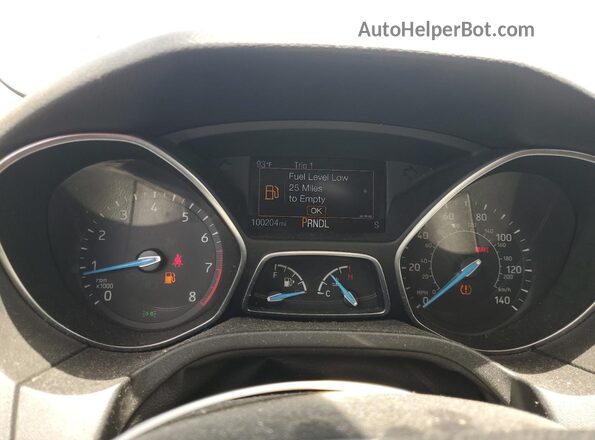 1FADP3F20HL315694 2017 FORD FOCUS White 