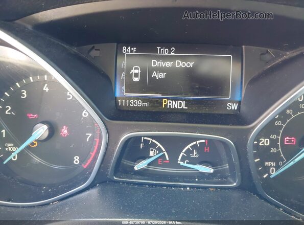 1FADP3F20HL343429 2017 FORD FOCUS White Widok tylnych siedzeń