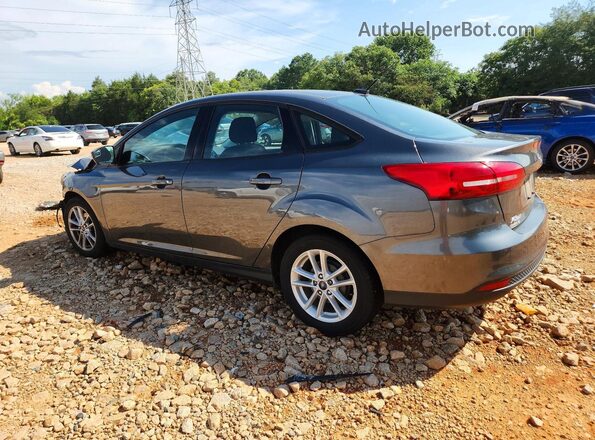 1FADP3F20JL226553 2018 FORD FOCUS Gray Trasero izquierdo