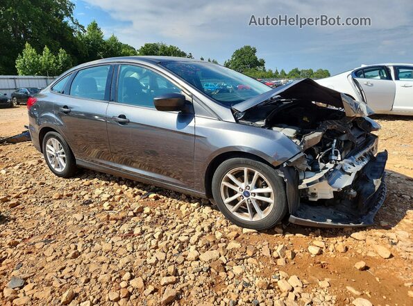1FADP3F20JL226553 2018 FORD FOCUS Gray Delantero derecho