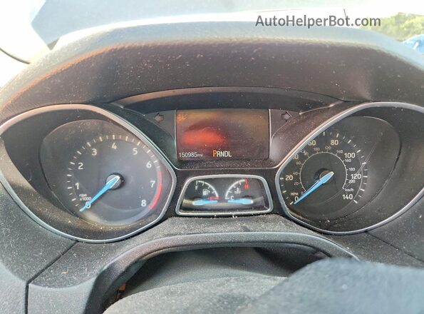 1FADP3F20JL226553 2018 FORD FOCUS Gray Vista del cuadro de instrumentos