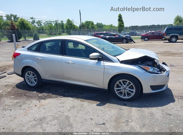 1FADP3F20JL264008 2018 FORD FOCUS Silver Սալոնի հետևի տեսք