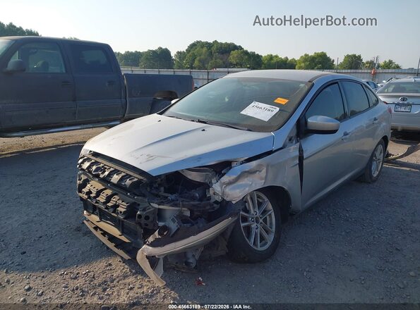 1FADP3F20JL302904 2018 FORD FOCUS Silver Vista tres cuartos delantera izquierda