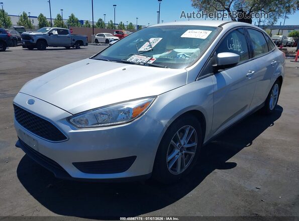 1FADP3F20JL313028 2018 FORD FOCUS Silver Front left