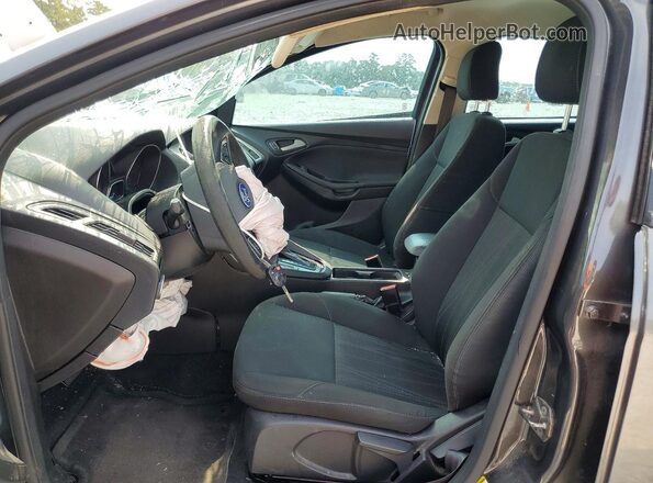 1FADP3F21GL245136 2016 FORD FOCUS Gray წინა სალონის ხედი