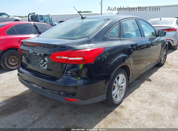 1FADP3F21GL262437 2016 FORD FOCUS Black Tył prawy