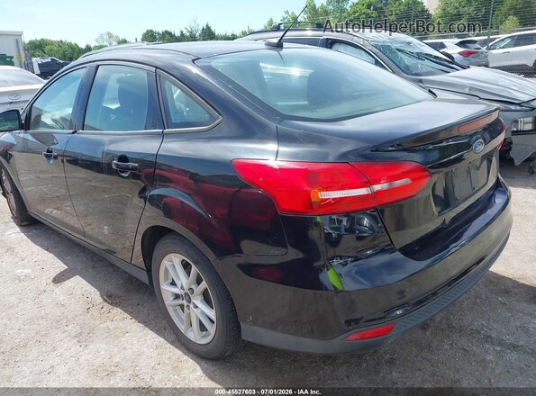 1FADP3F21GL262437 2016 FORD FOCUS Black Tył lewy