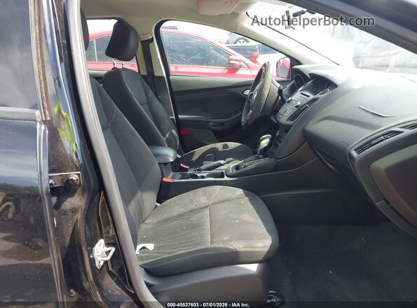 1FADP3F21GL262437 2016 FORD FOCUS Black Widok wnętrza z przodu