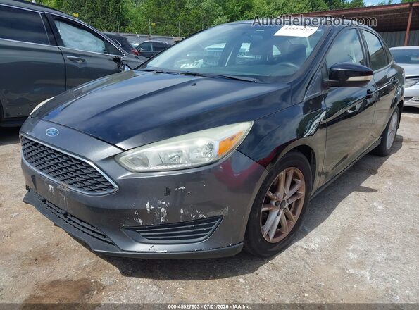 1FADP3F21GL262437 2016 FORD FOCUS Black Przód lewy
