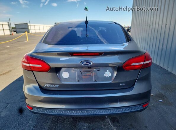 1FADP3F21GL263197 2016 FORD FOCUS Gray Widok z tyłu