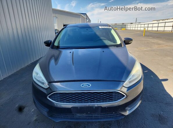 1FADP3F21GL263197 2016 FORD FOCUS Gray Widok z przodu