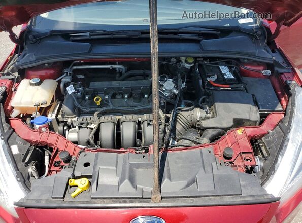 1FADP3F21GL263653 2016 FORD FOCUS Red Սալոնի հետևի տեսք