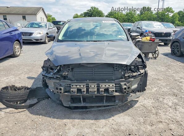 1FADP3F21GL318036 2016 FORD FOCUS Gray Widok z przodu