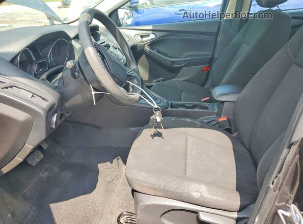 1FADP3F21GL318036 2016 FORD FOCUS Gray Widok wnętrza z przodu