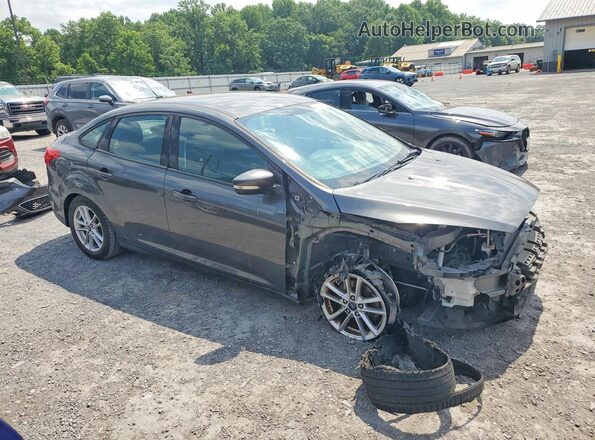 1FADP3F21GL318036 2016 FORD FOCUS Gray Przód prawy
