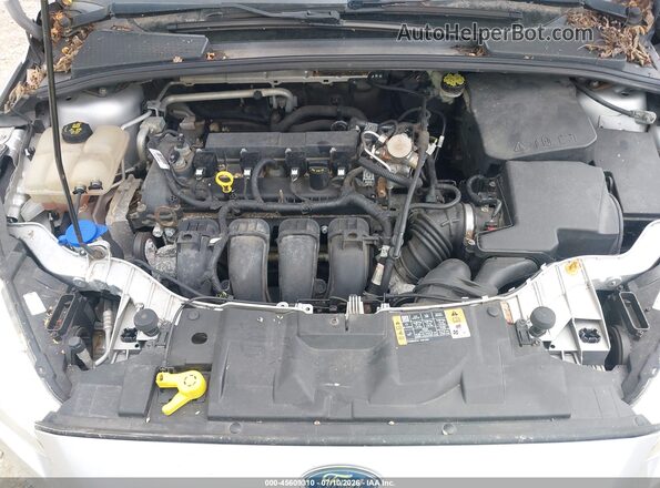 1FADP3F21GL386594 2016 FORD FOCUS Silver Вид ззаду
