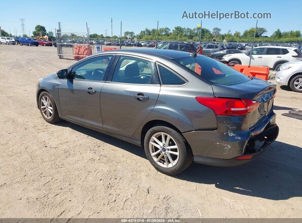 1FADP3F21GL400042 2016 FORD FOCUS Gray Tył lewy