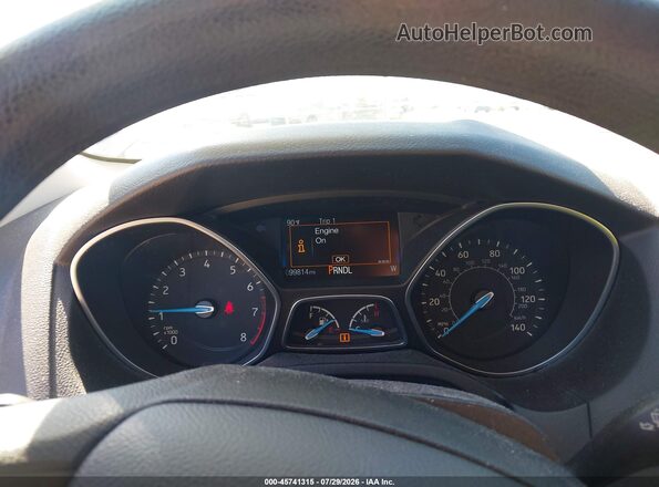 1FADP3F21GL400042 2016 FORD FOCUS Gray Widok tylnych siedzeń