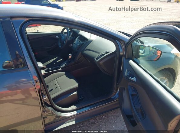 1FADP3F21GL400042 2016 FORD FOCUS Gray Widok wnętrza z przodu