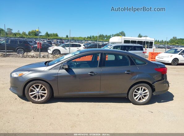 1FADP3F21GL400042 2016 FORD FOCUS Gray Widok wnętrza 360 stopni