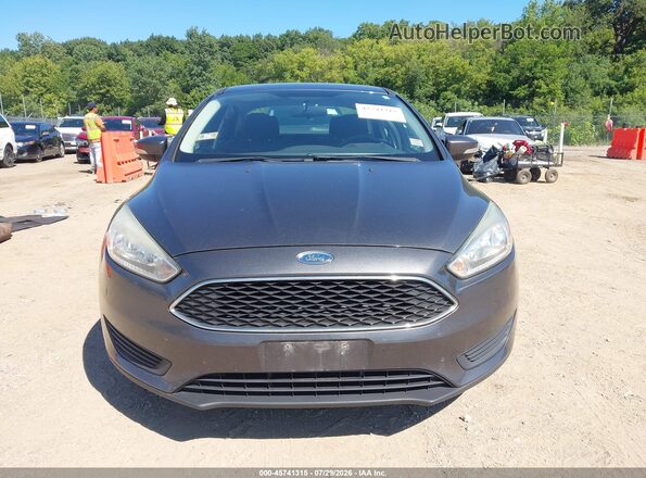 1FADP3F21GL400042 2016 FORD FOCUS Gray Widok zestawu wskaźników
