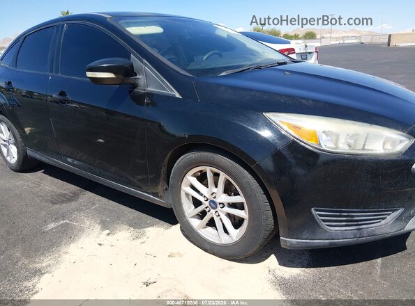 1FADP3F21HL279367 2017 FORD FOCUS Black წინა ხედი