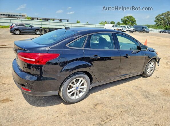 1FADP3F21HL288389 2017 FORD FOCUS Черный Задняя правая четверть