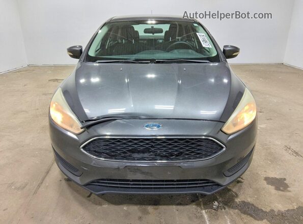 1FADP3F21HL291311 2017 FORD FOCUS Charcoal Widok z przodu