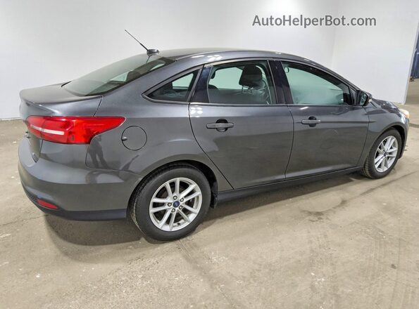 1FADP3F21HL291311 2017 FORD FOCUS Charcoal Tył prawy