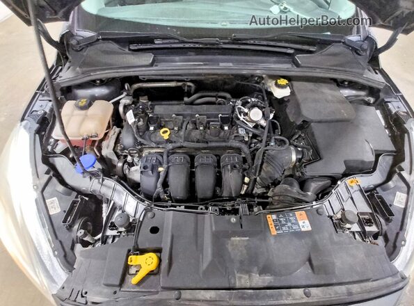 1FADP3F21HL291311 2017 FORD FOCUS Charcoal Widok wnętrza z tyłu