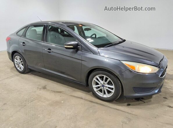 1FADP3F21HL291311 2017 FORD FOCUS Charcoal Przód prawy