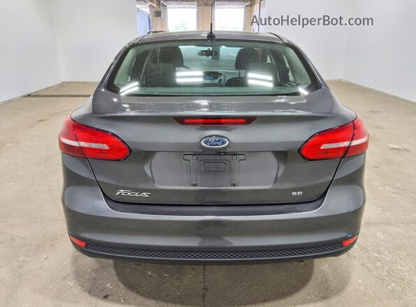 1FADP3F21HL291311 2017 FORD FOCUS Charcoal Widok z tyłu