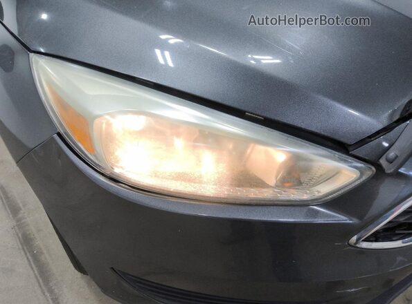 1FADP3F21HL291311 2017 FORD FOCUS Charcoal 