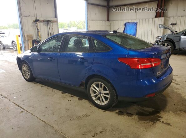 1FADP3F21JL200334 2018 FORD FOCUS Blue Tył lewy