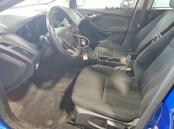 1FADP3F21JL200334 2018 FORD FOCUS Blue Widok wnętrza z przodu