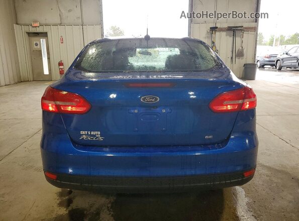 1FADP3F21JL200334 2018 FORD FOCUS Blue Widok z tyłu