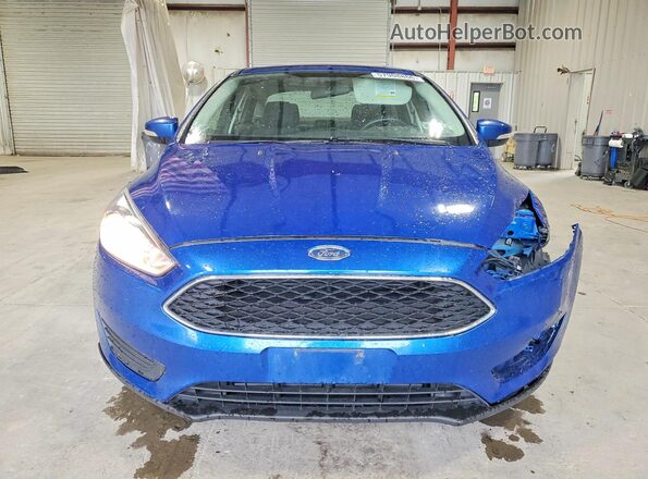 1FADP3F21JL200334 2018 FORD FOCUS Blue Widok z przodu