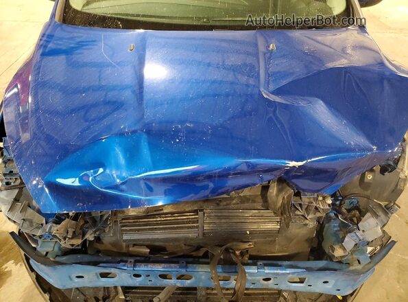 1FADP3F21JL228022 2018 FORD FOCUS Blue Rear interior view