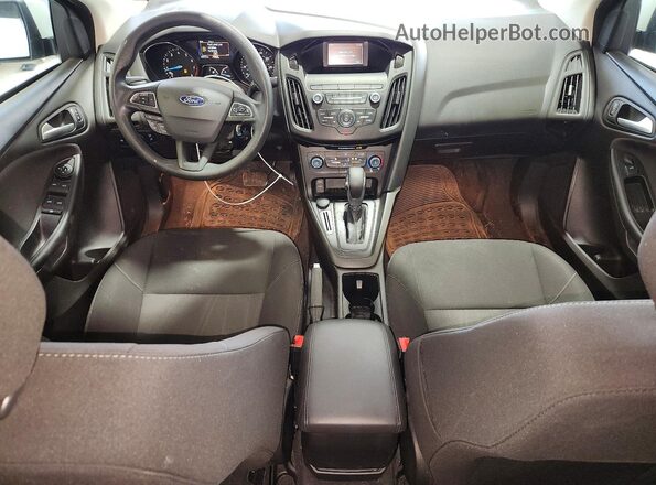 1FADP3F21JL239814 2018 FORD FOCUS White Dashboard view