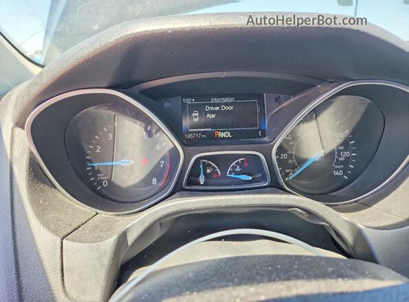 1FADP3F21JL242244 2018 FORD FOCUS Черный Вид щитка приборов