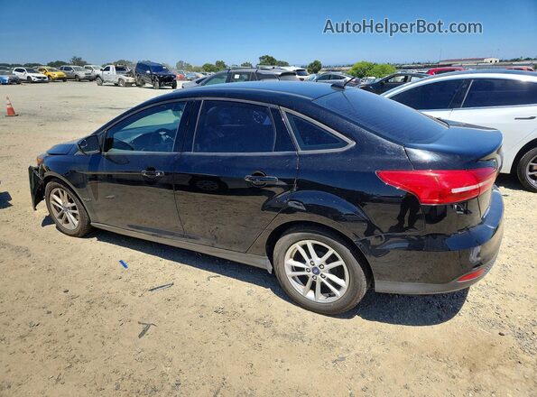 1FADP3F21JL242244 2018 FORD FOCUS Черный Задняя левая четверть