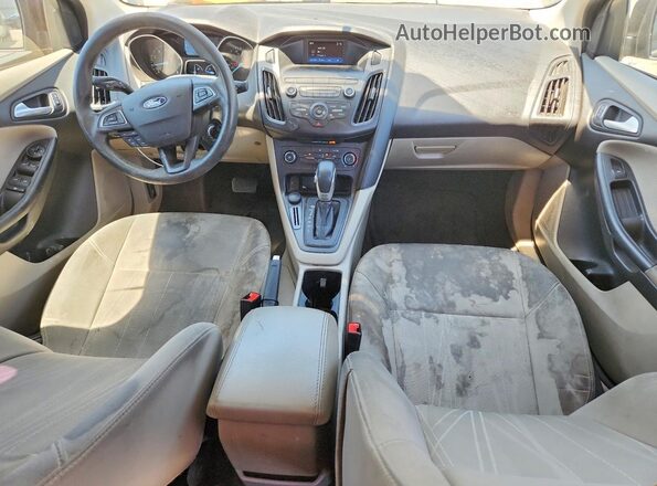 1FADP3F21JL242244 2018 FORD FOCUS Черный Вид панели приборов