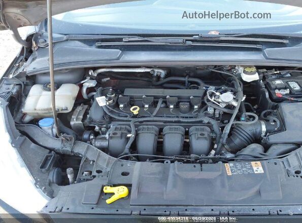 1FADP3F21JL242924 2018 FORD FOCUS Black Հետևի տեսք