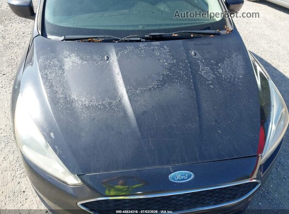 1FADP3F21JL242924 2018 FORD FOCUS Black Սալոնի հետևի տեսք