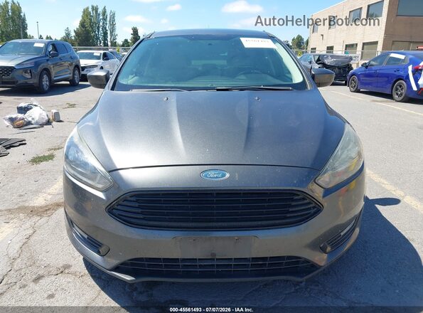 1FADP3F21JL288088 2018 FORD FOCUS Gray Սարքավորումների վահանակի տեսք