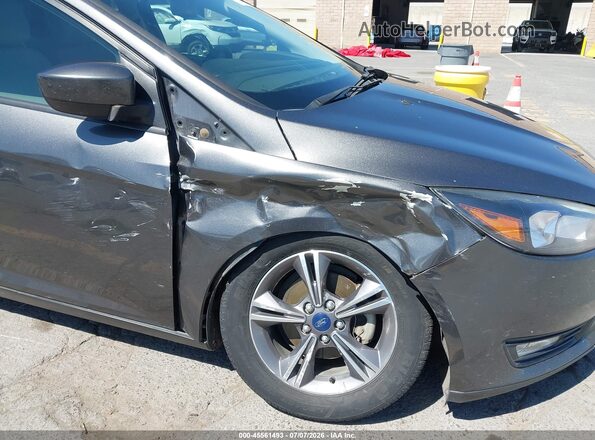 1FADP3F21JL288088 2018 FORD FOCUS Gray Դիմացի տեսք