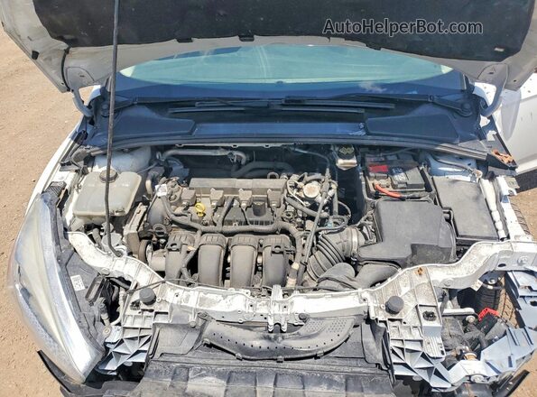 1FADP3F21JL295249 2018 FORD FOCUS White Rear interior view