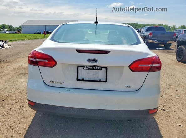 1FADP3F21JL295249 2018 FORD FOCUS White Rear view
