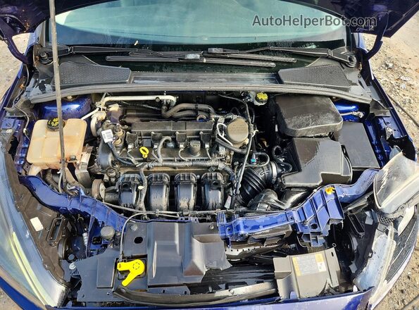 1FADP3F22GL203137 2016 FORD FOCUS Blue Vista interior trasera