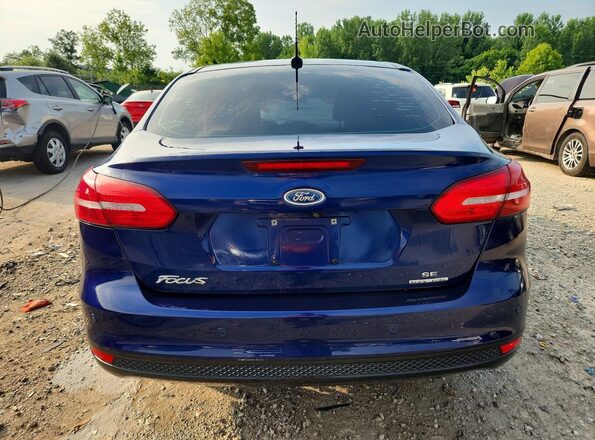 1FADP3F22GL203137 2016 FORD FOCUS Blue Vista trasera